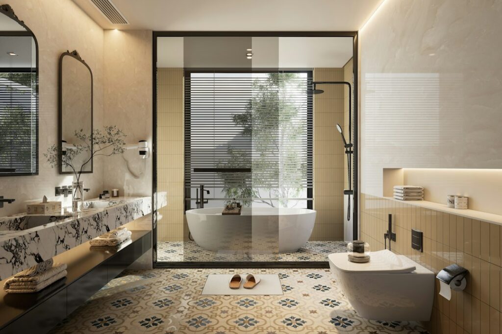 Wellness badkamer inrichten: zo creëer je thuis een echte spa-sfeer